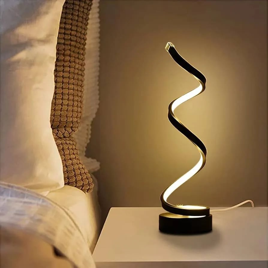LED Creative Gift Light – Modern Spiral Accent Lamp