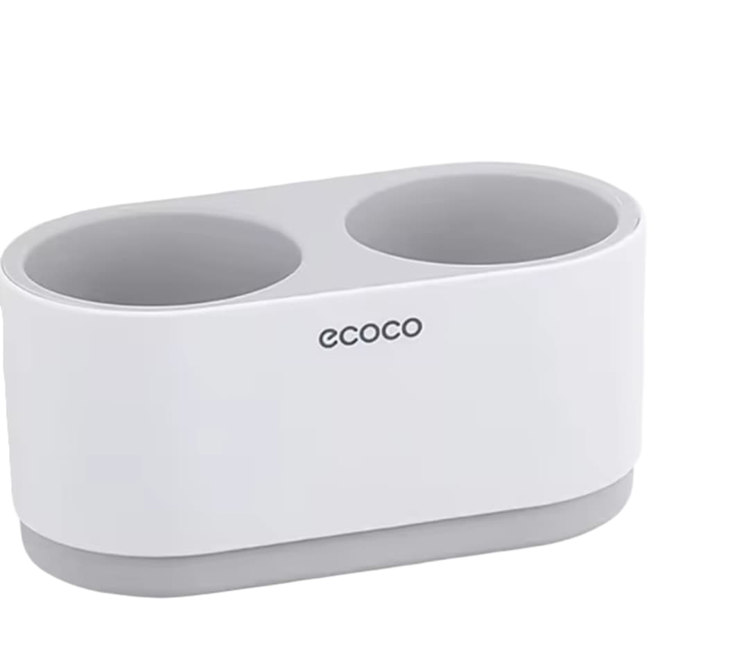 ECOCO Multifunctional Hair Dryer Holder Household Bathroom - Grey