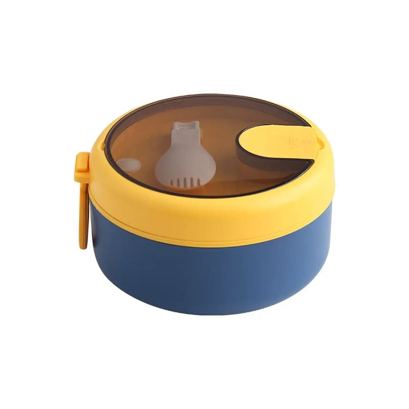 Portable Round Lunchbox