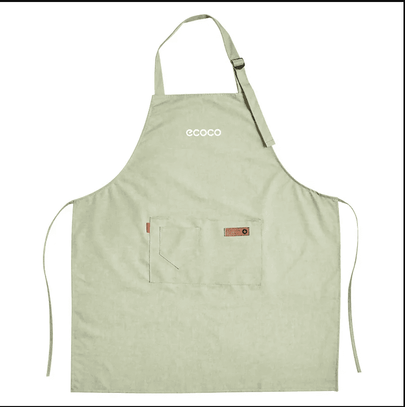 Ecoco Customizable Home Kitchen Halter neck Waterproof Apron for Men and Women