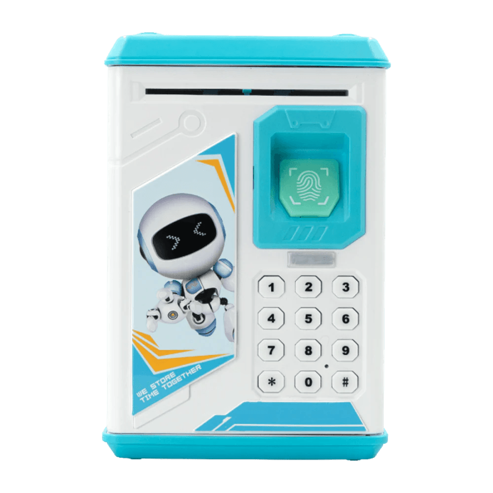 Robot BodyGuard Fingerprint Piggy Bank