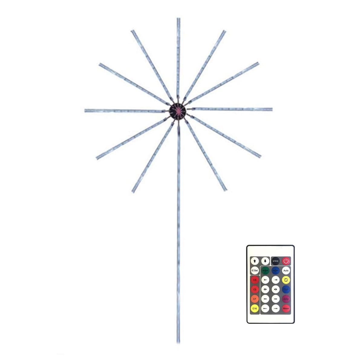 APP SMART CONTRROLIC LED RGB FIREWORKS LIGHT