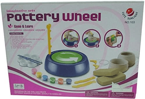 Kids Pottery Wheel Set.