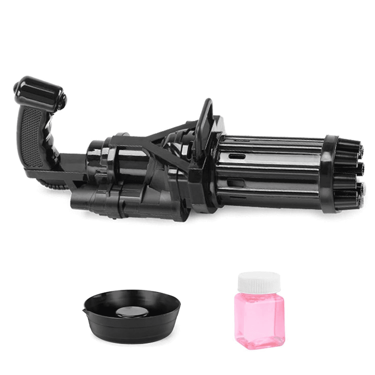 Mini Gatling Electric Bubble Gun.