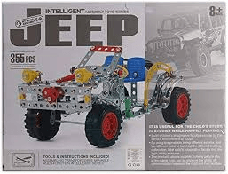 DIY Hands-on Assembly Intelligent Jeep Assembly Toys Series.