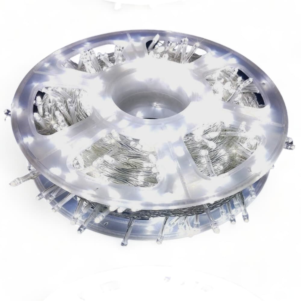 50M LED Christmas Decorative String Lights for Party Garden - Cool White - 1 Pack