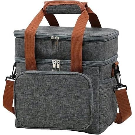 Large Double Waterproof Lunch Bag