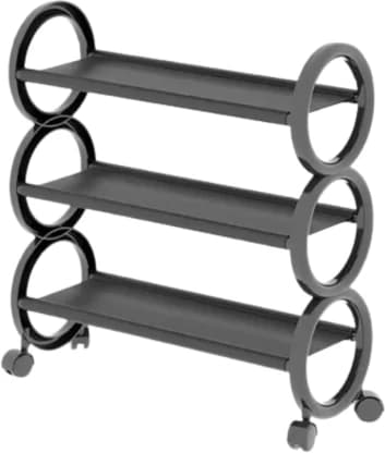 4 Tier Compact Portable Shoe Organizer, Shoe Rack