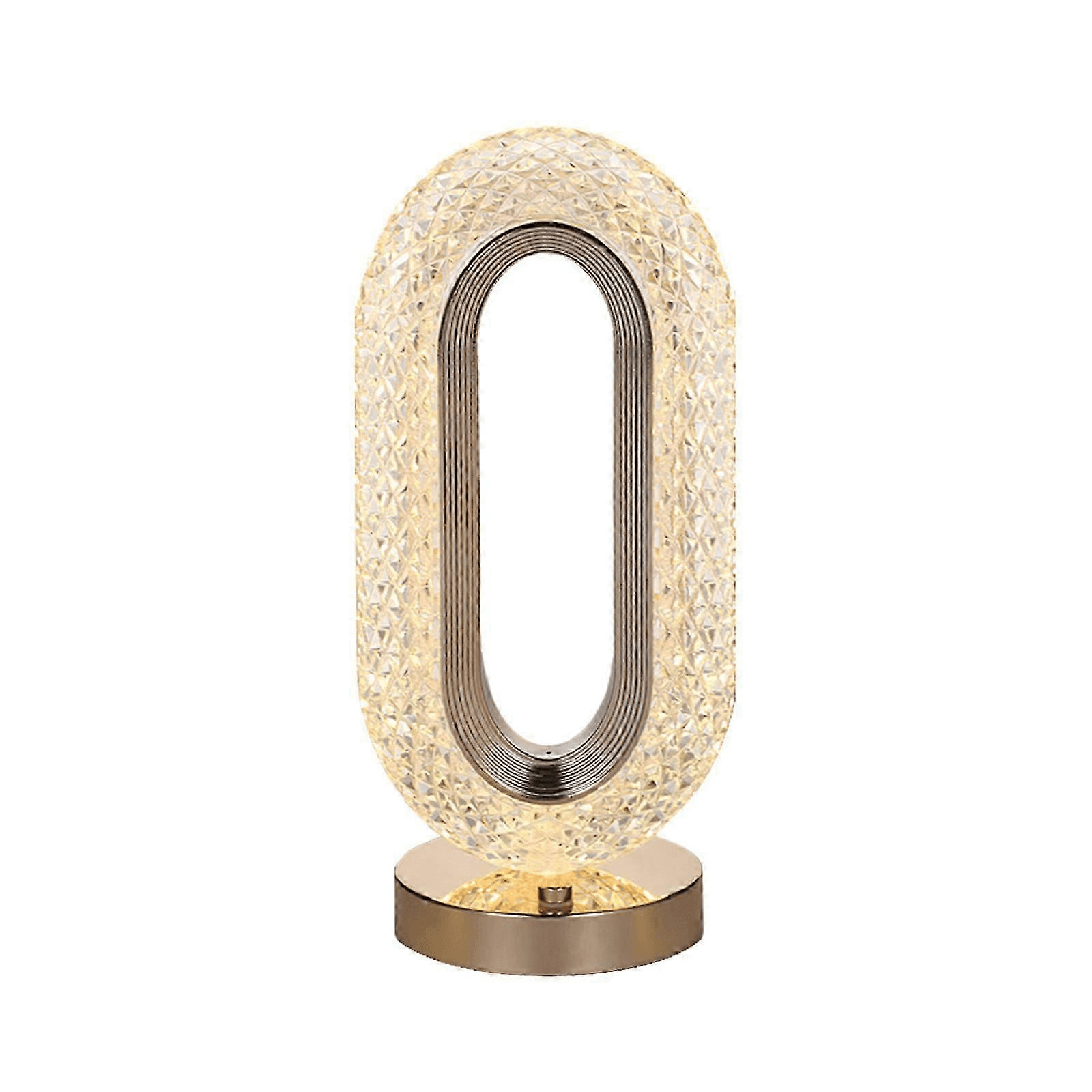 Rechargeable creatice diamond LED Table Lamp.