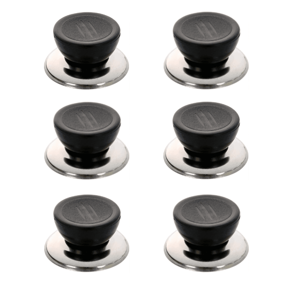 Kitchen Replaceable Universal Pot Lid Handle 5cm - Set of 6.