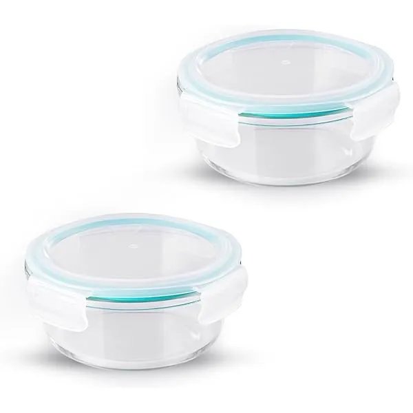 Glass Bento Box Food Storage Container | Microwave Safe Lunch Box