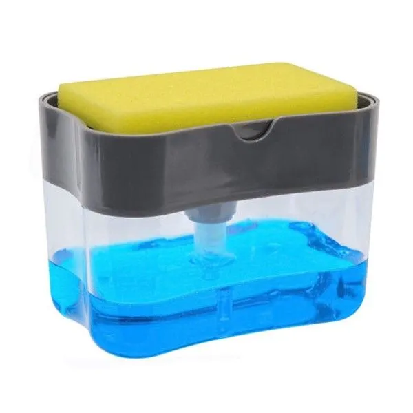 Soap Pump and Sponge Caddy