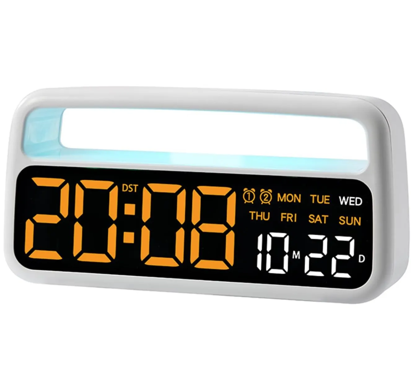 Digital Alarm Clock Desk Clocks -Orange