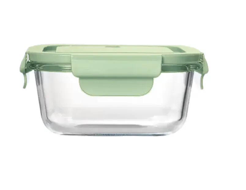 Glass Square Food Containe