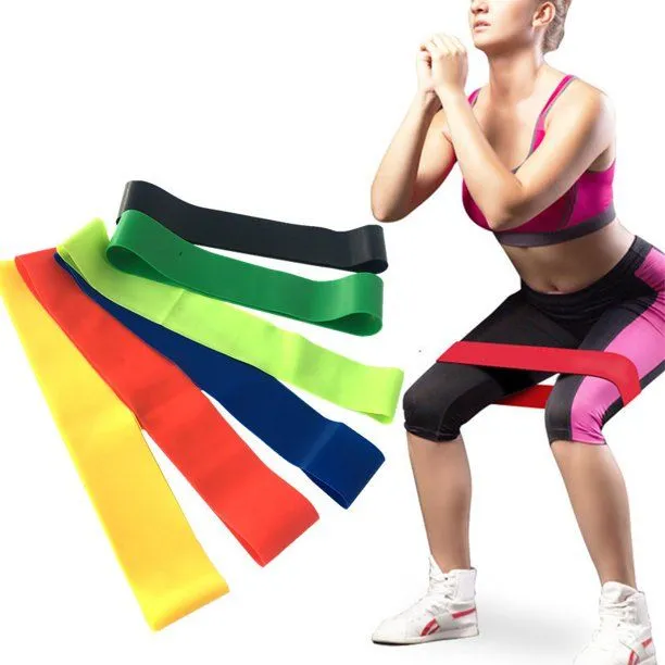 Resistance Loops Exercise Latex Rubber Bands