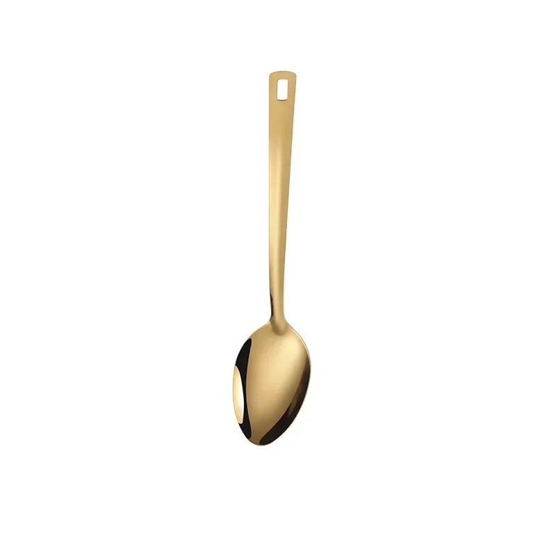 Stainless Steel Serving Spoons -Gold