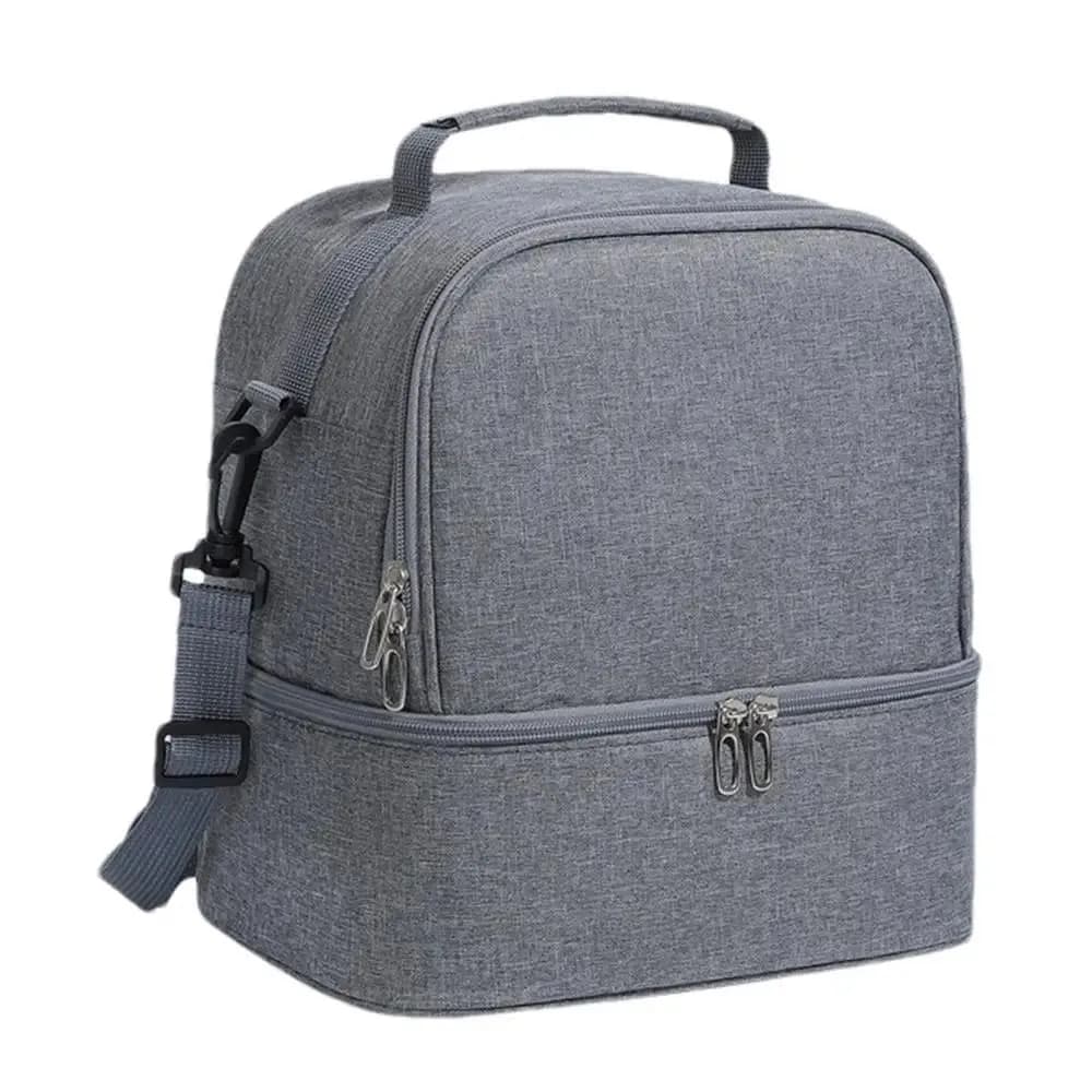 Insulated Lunch Bag - Grey