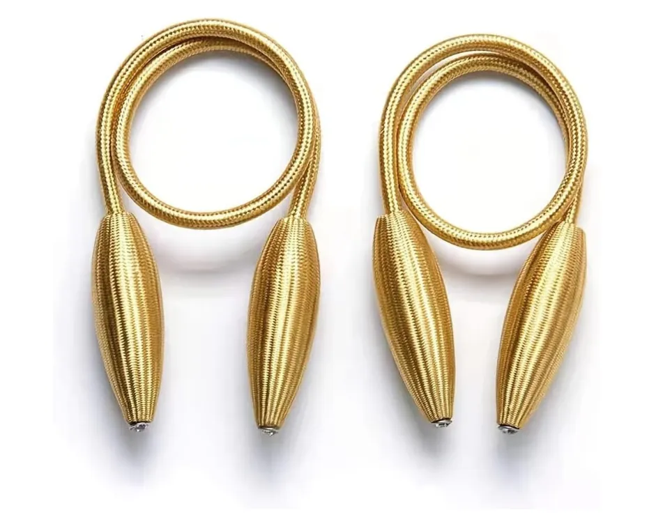 Curtain Tiebacks -Gold