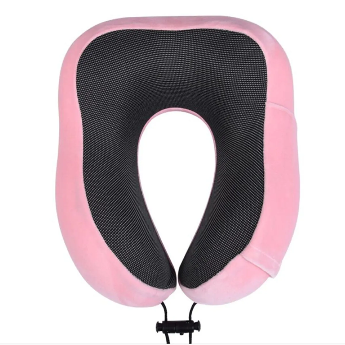 Premium Memory Foam Travel Neck Pillow-purple