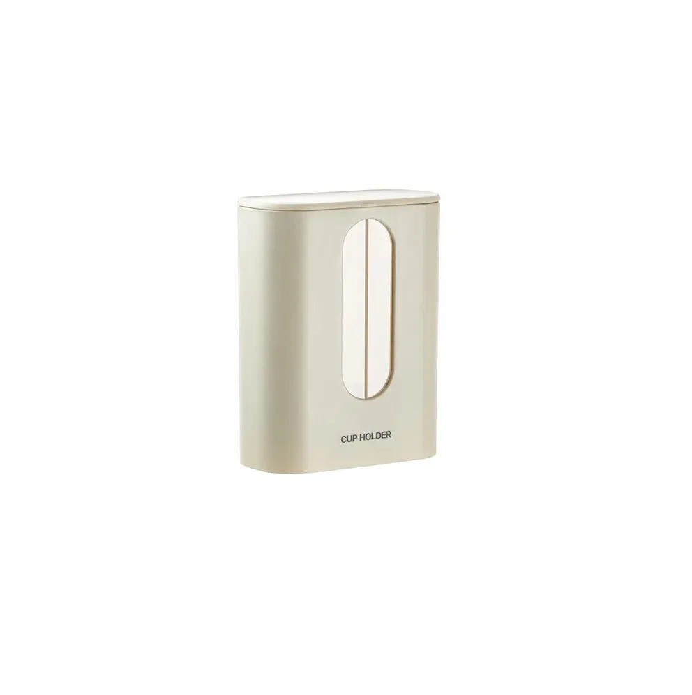 Wall-mounted cup holder