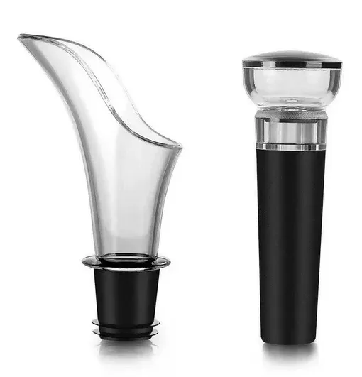 Wine Bottle Stopper and Wine Aerator Pourer