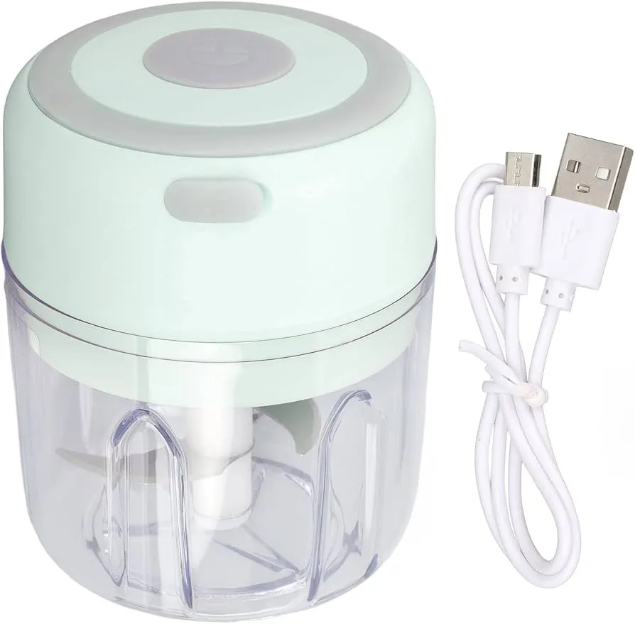 Mini Electric Garlic Chopper Food Processor