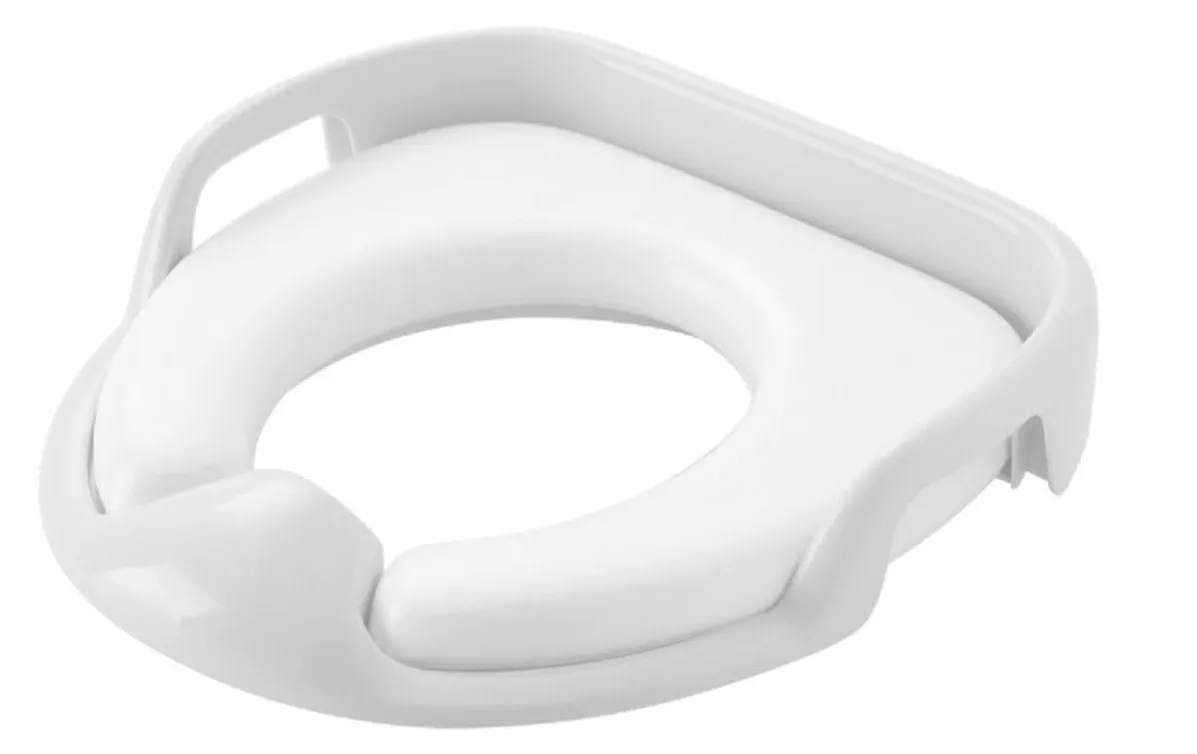 Baby Potty Toilet Training Seat with Handles - White