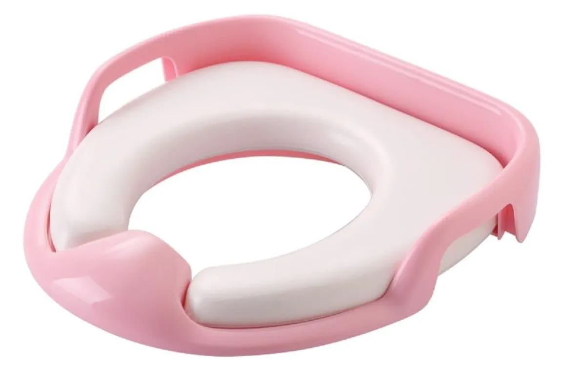 Baby Potty Toilet Training Seat with Handles - Pink