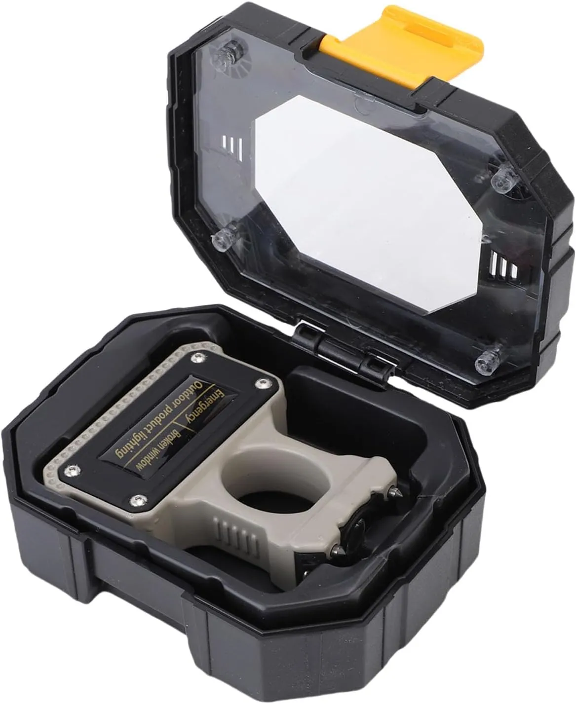 LED Car Flashlight with 6000K Bright Light and SOS Flashing Function