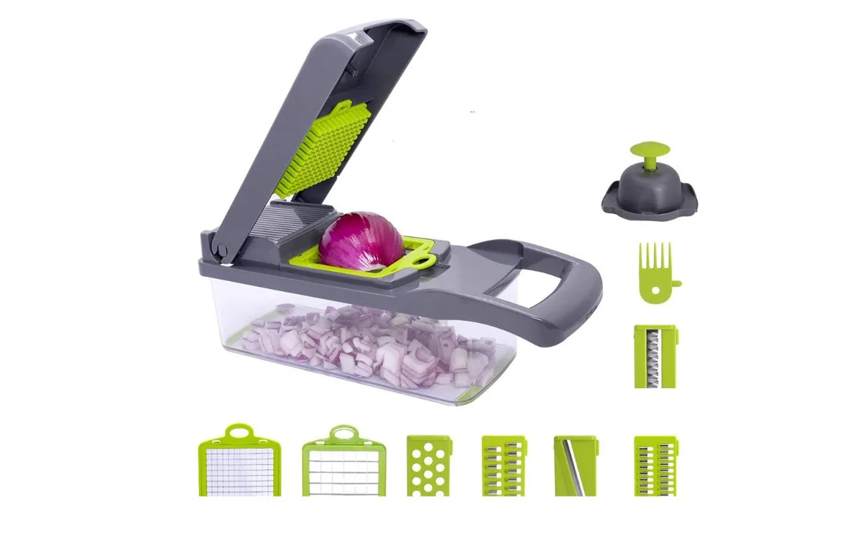 14-Piece Vegetable Chopper Slicer Dicer