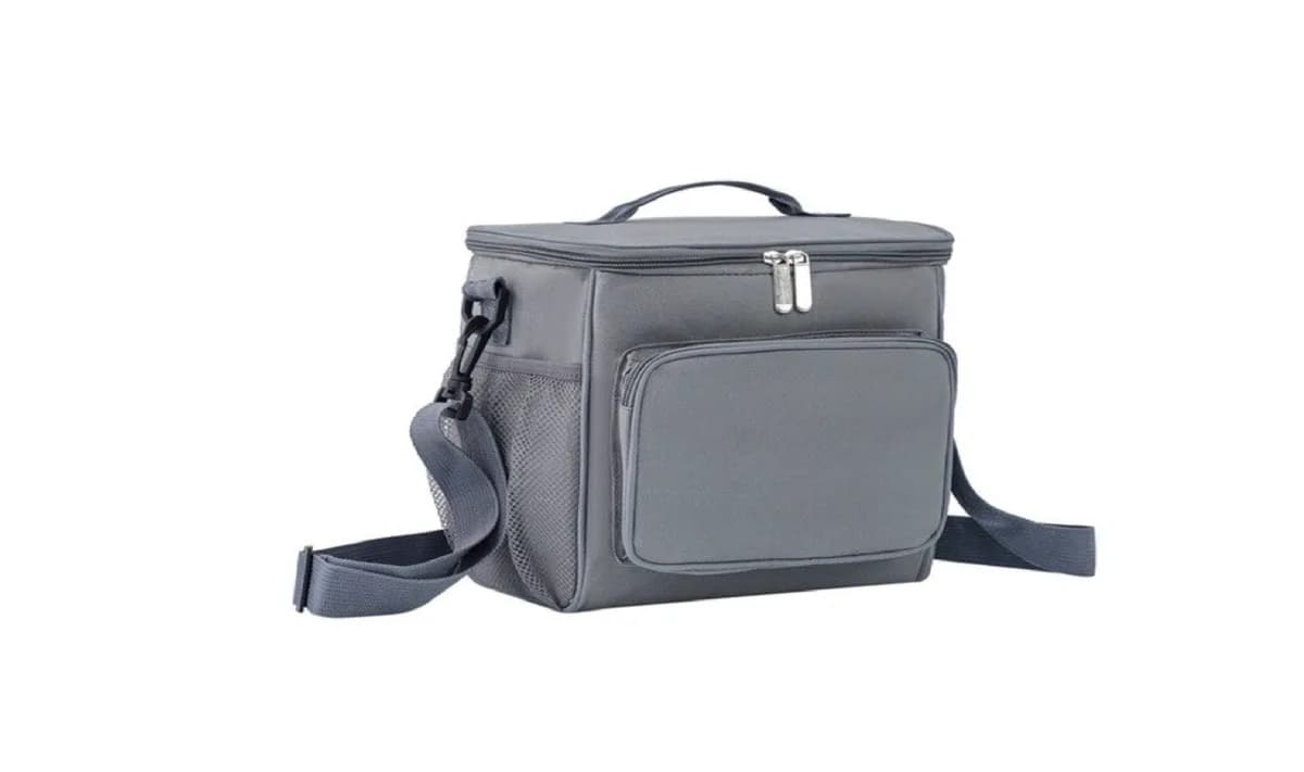 Insulated Lunch Bag-Cooler bag - Grey