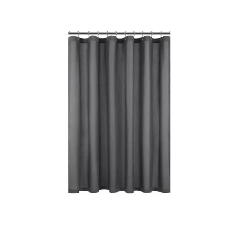 Black Shower Curtain 180x180cm